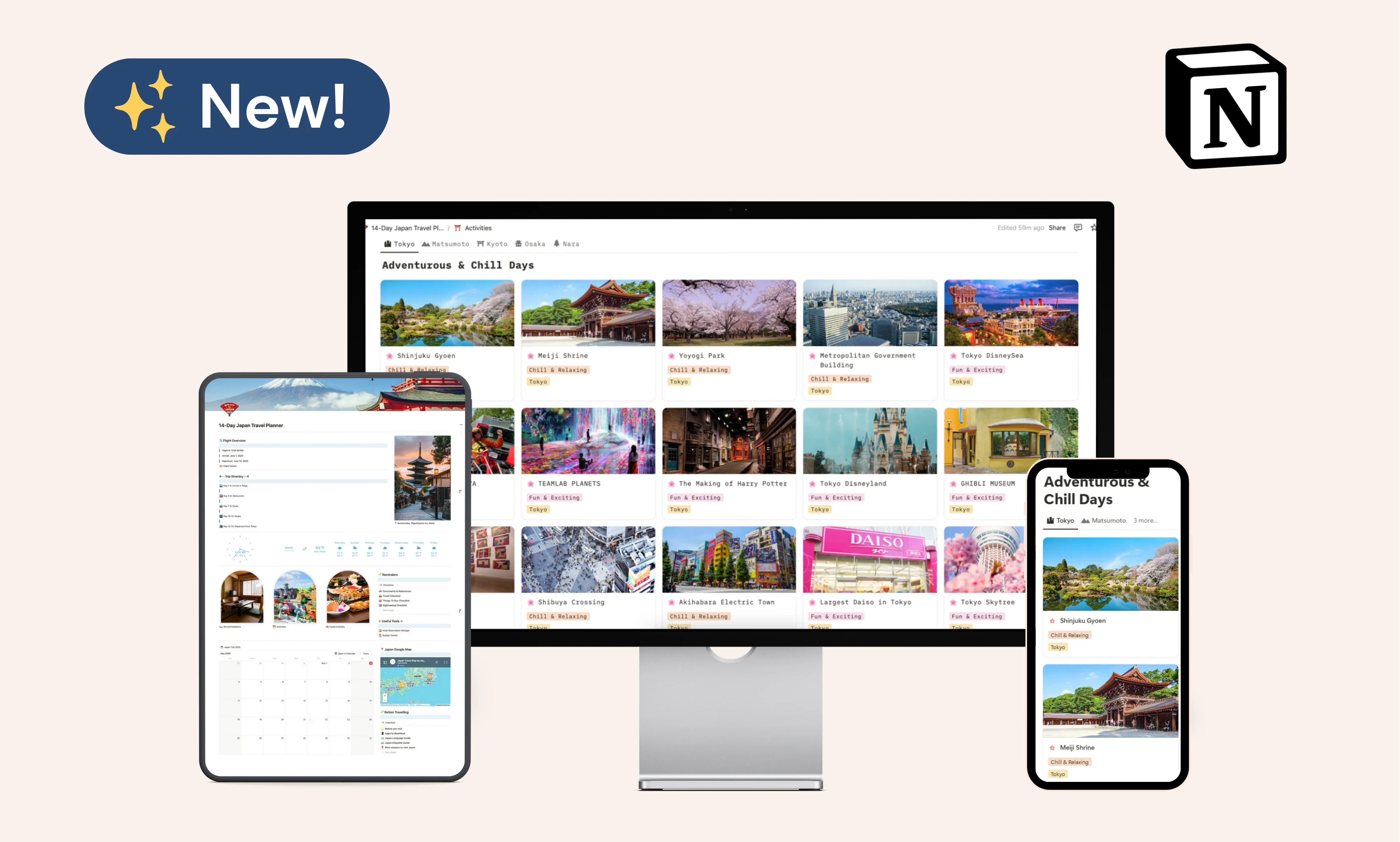 14-day Japan Travel Planner